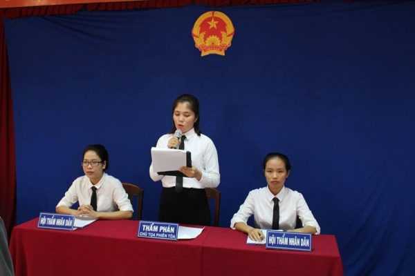 Phiên tòa giả định tại Đại học Duy Tân (Đà Nẵng)